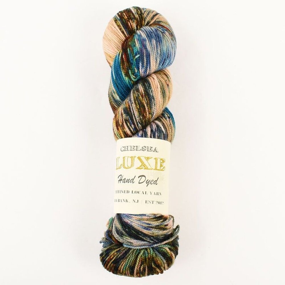Chelsea Luxe Eighty 1010 Yarn Superwash Merino Cashmere Blend Seaside Heights